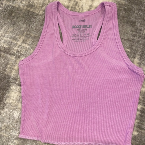 Katie J NYC Girls Butterfly Carnations Kelsey Tank
